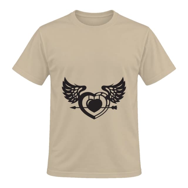 T-shirt — Cœur végétal