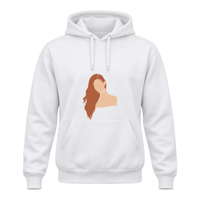 Hoodie — Portrait · Ligne douce